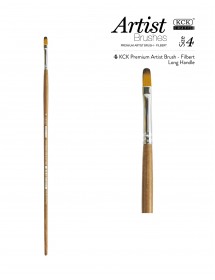 KCK PREMIUM FLAT LONG HANDLE BRUSH - BR 121FR #04